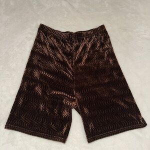 PrettyLittleThing Brown Textured Shorts